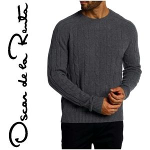 Oscar de la Renta Classic Crewneck Sweater